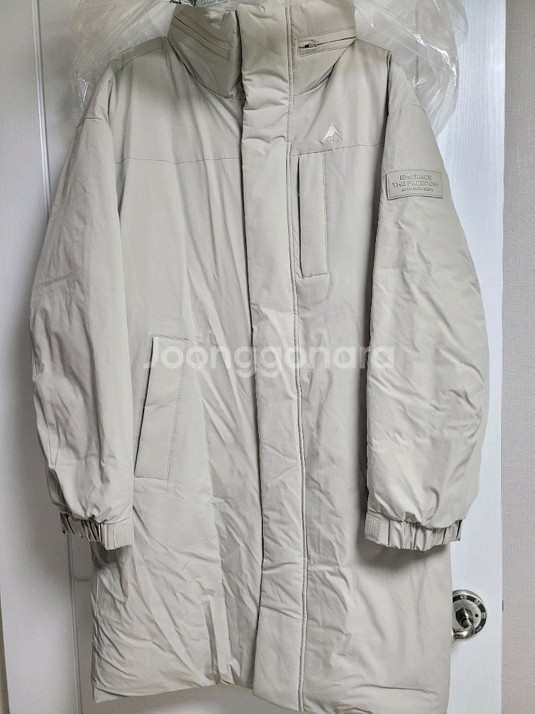 네파 남성 구스 롱패딩 - 새상품--0