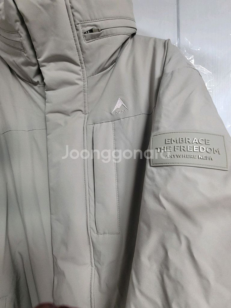 네파 남성 구스 롱패딩 - 새상품--2