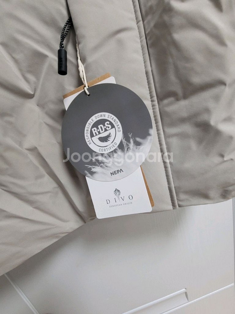 네파 남성 구스 롱패딩 - 새상품--3