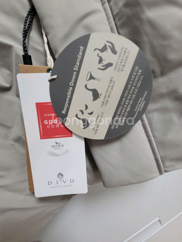 네파 남성 구스 롱패딩 - 새상품--7