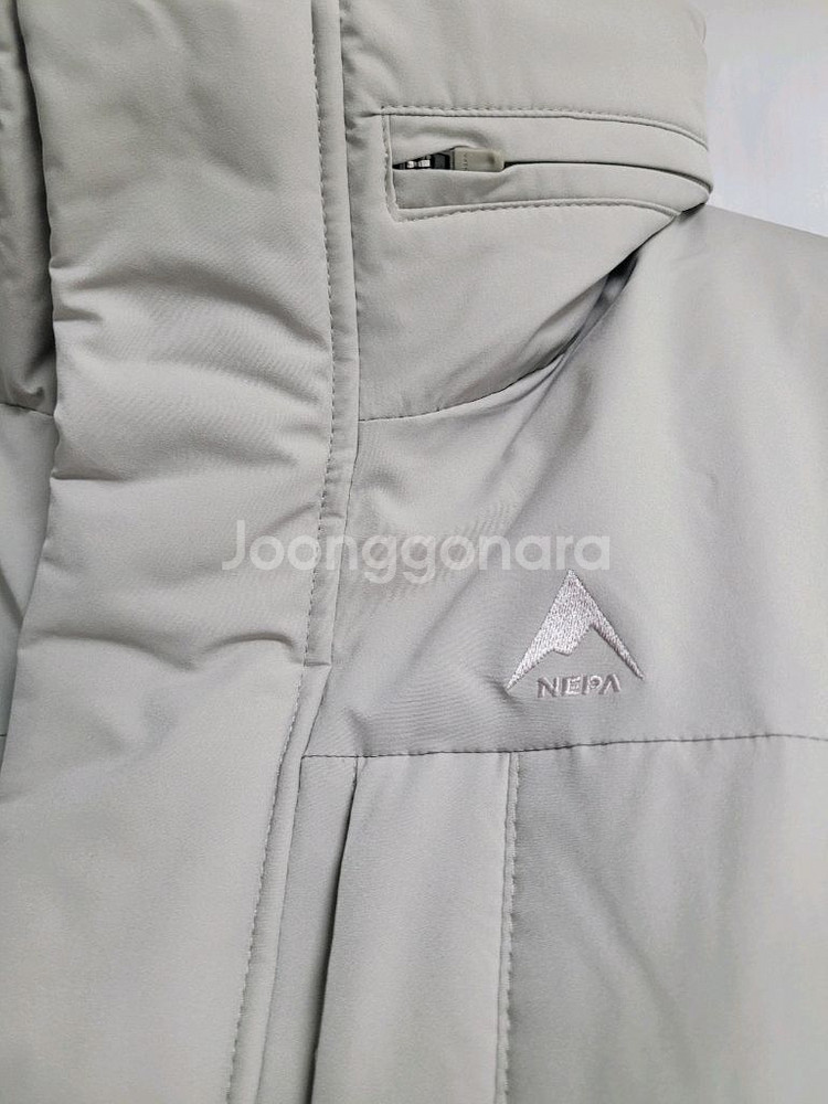 네파 남성 구스 롱패딩 - 새상품--8