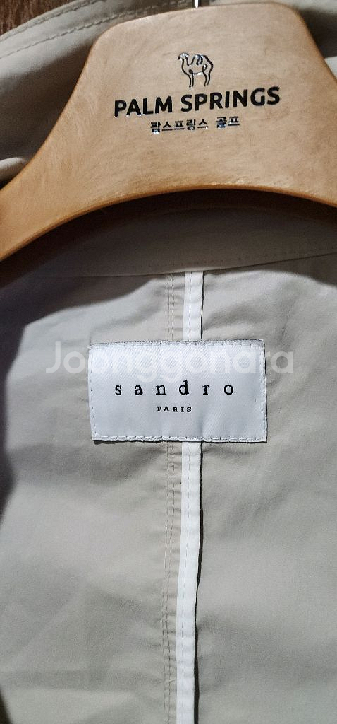 산드로 Sandro 트렌치코트 66--3