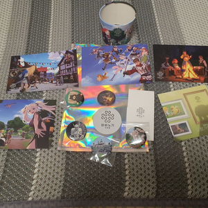 마비노기 모바일 모험가의 기록 캔뱃지,엽서,컵홀더