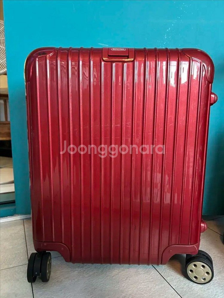 정품) 리모와 살사 디럭스 캐리어 기내사이즈 -레드--0