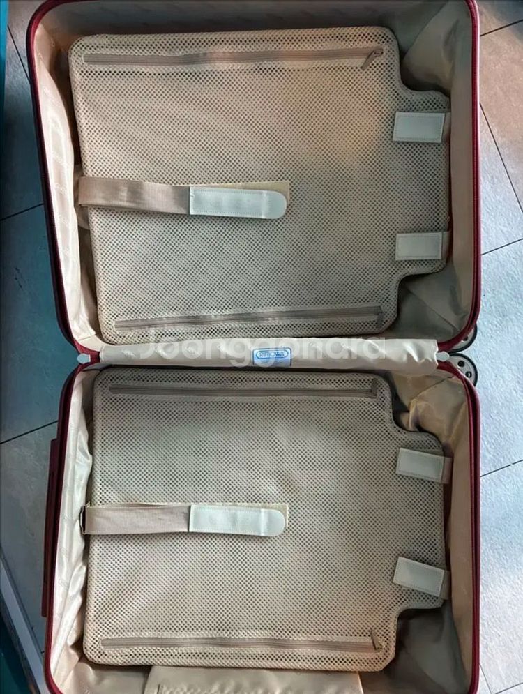 정품) 리모와 살사 디럭스 캐리어 기내사이즈 -레드--4