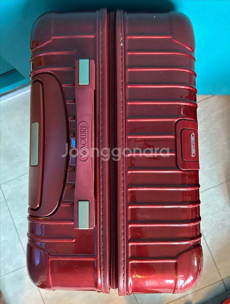 정품) 리모와 살사 디럭스 캐리어 기내사이즈 -레드--2