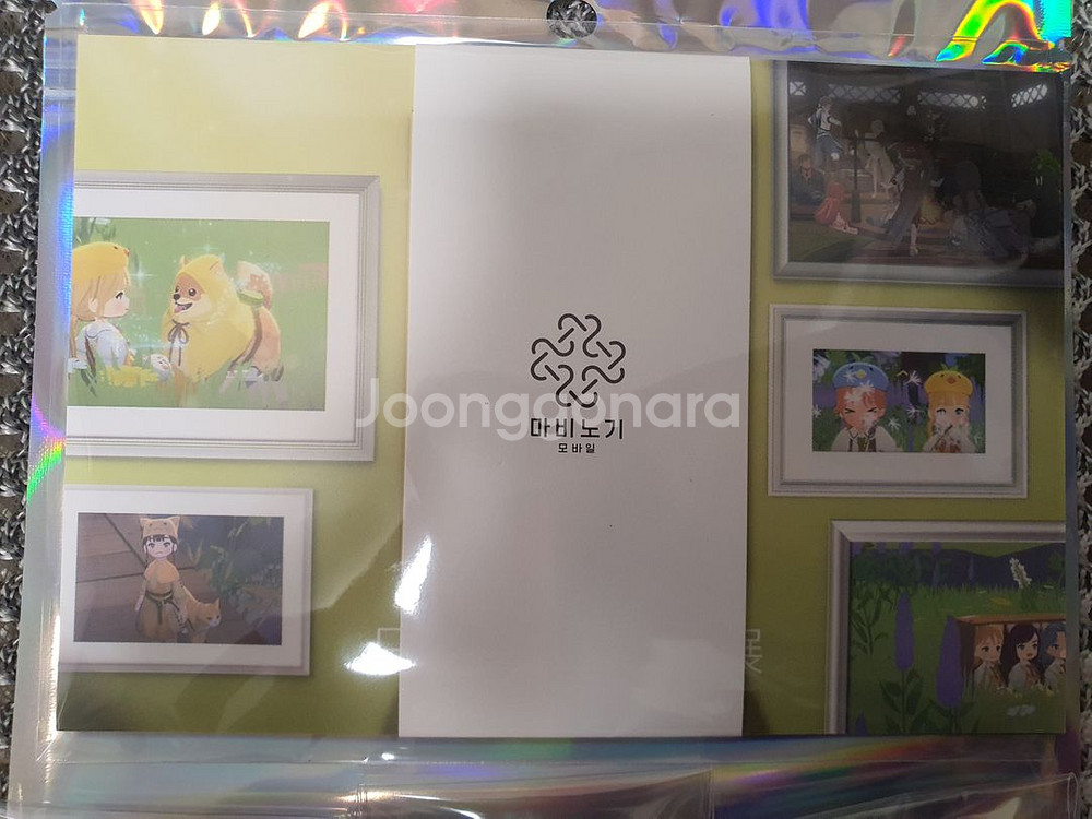 마비노기 모바일 모험가의 기록 캔뱃지,엽서,컵홀더--2