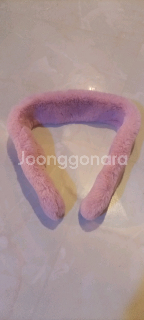 핑크 퍼 머플러, 목도리--6