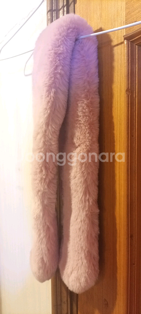 핑크 퍼 머플러, 목도리--7