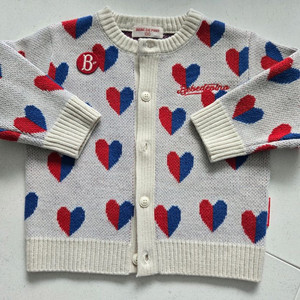 베베드피노 조이풀 하트 가디건