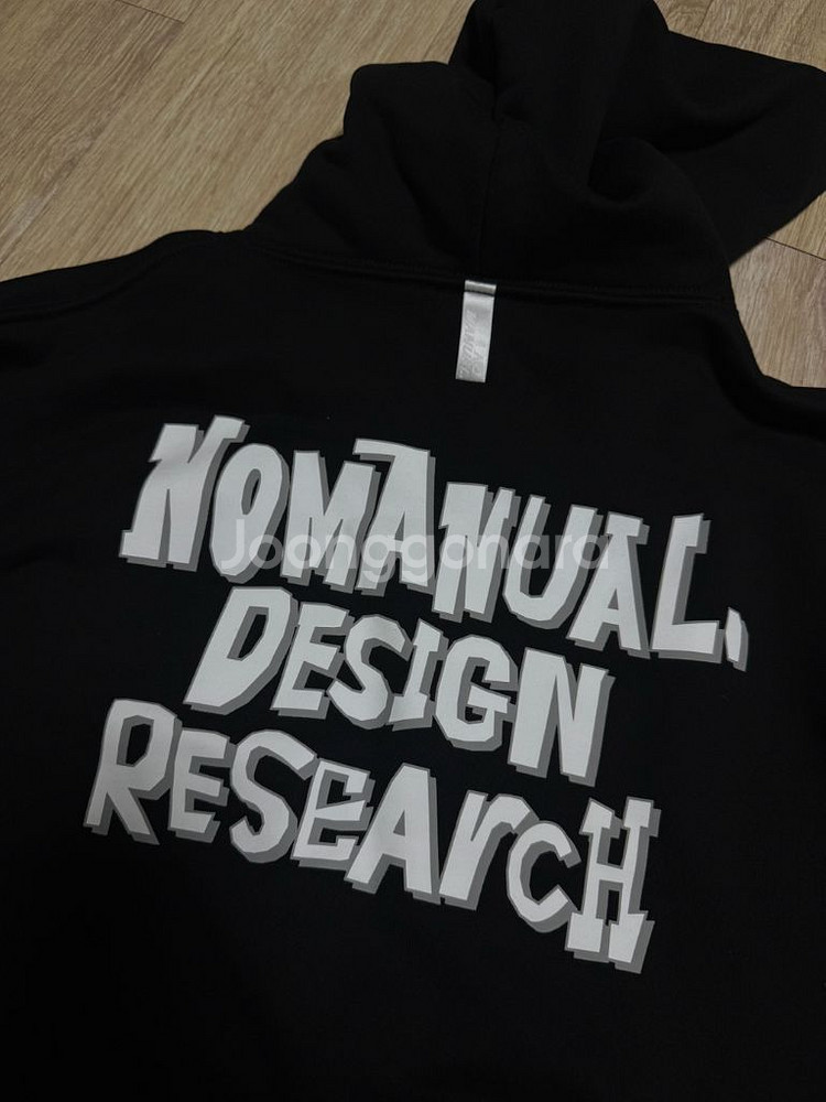 노매뉴얼 후드티 M--1