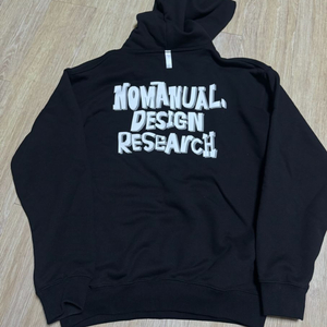 노매뉴얼 후드티 M