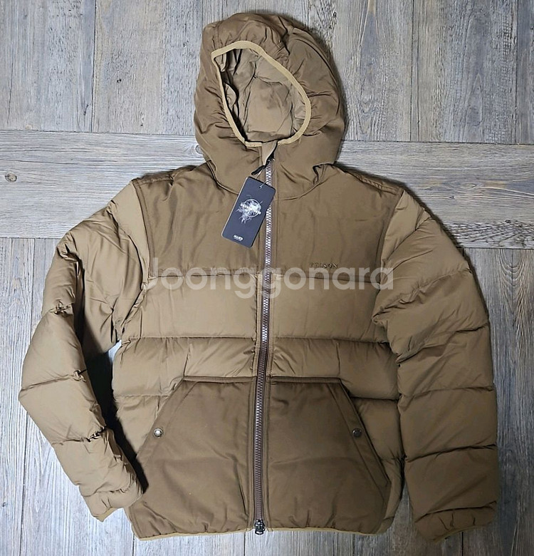 필슨 페더웨이트 다운 자켓 다크 탄 XS 사이즈--0