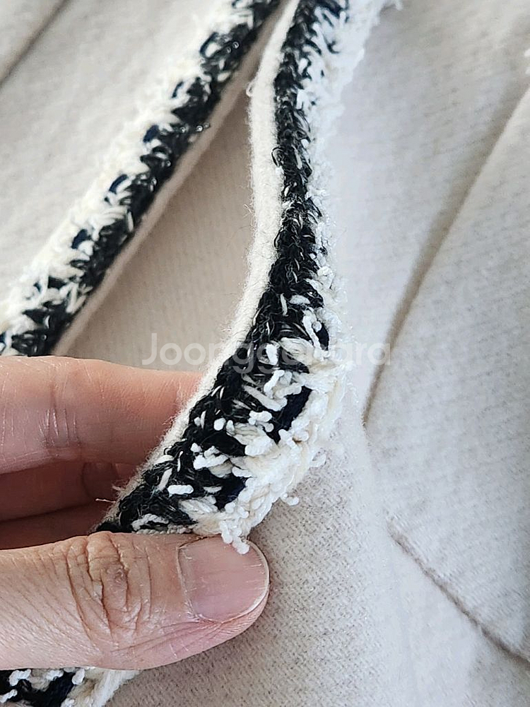 (새상품) system 시스템 트위드 베스트 조끼--2