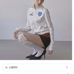 스컬프터 트랙 플래그 집업 져지