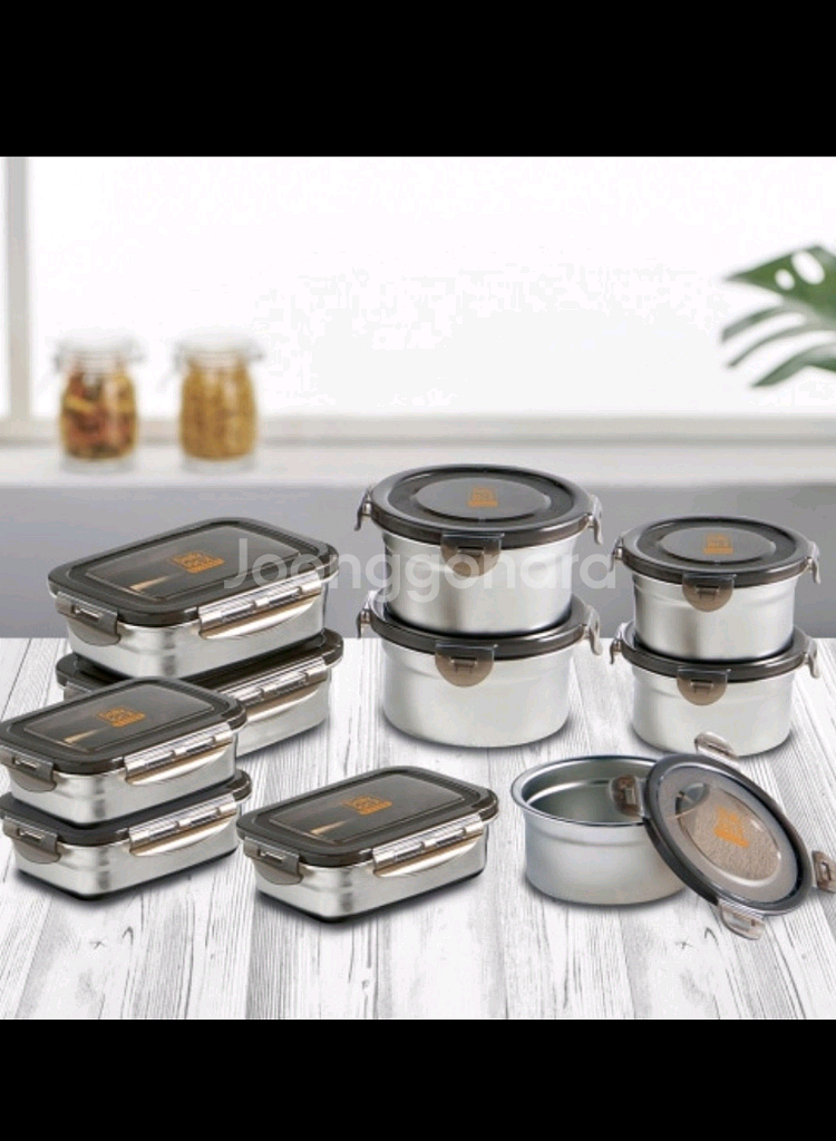 데일리락 스텐밀폐용기 혼합 30종세트--0