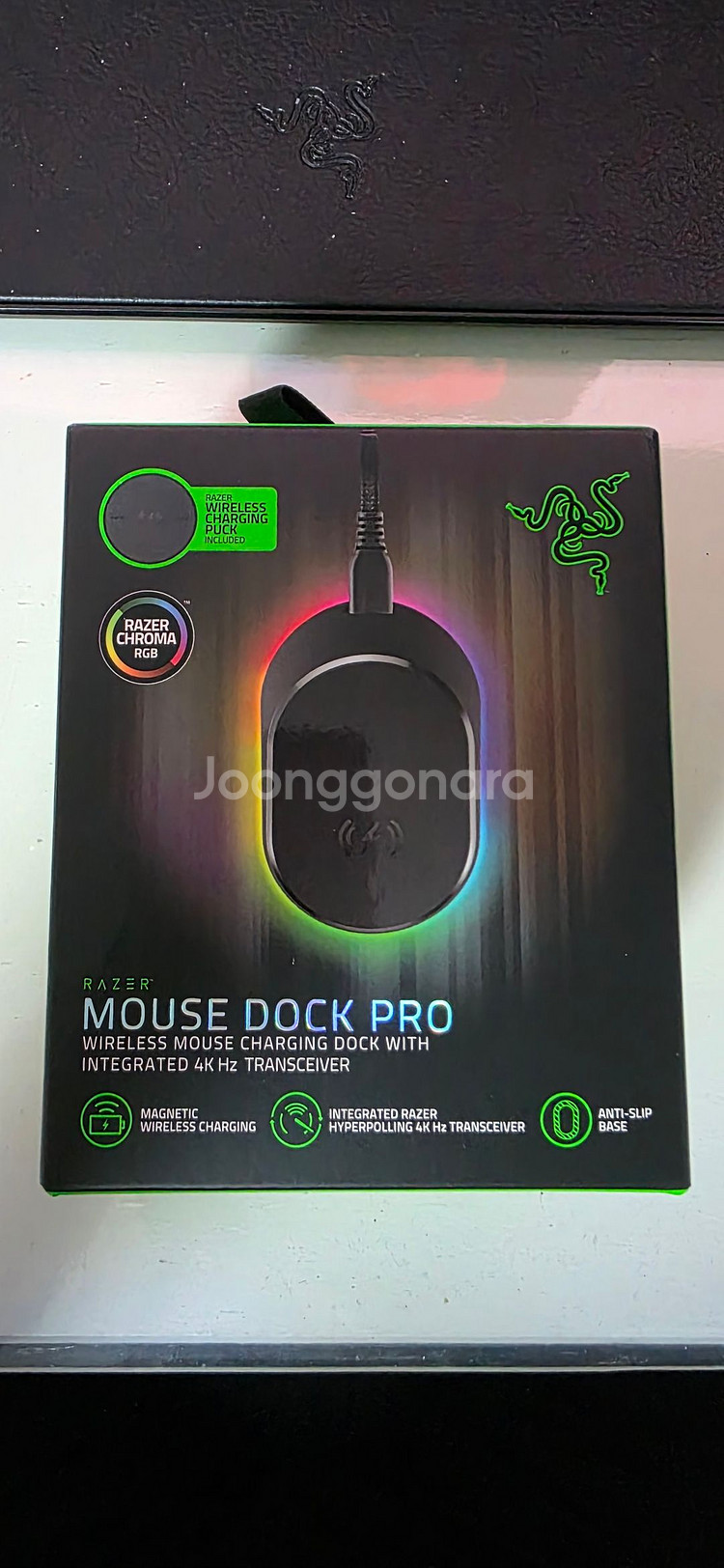 Razer Mouse Dock Pro 정품 팝니다--0
