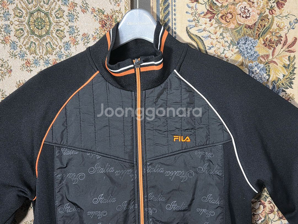 95 휠라 기모 트레이닝 집업 상태a--3