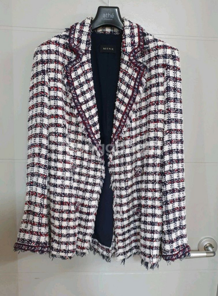 (명품) MINE 트위드 자켓.--0