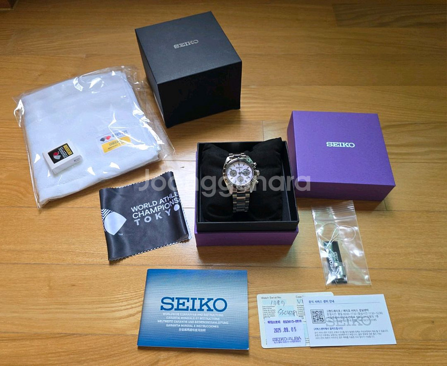 세이코 스피드타이머39 SSC955P1 한정판--7