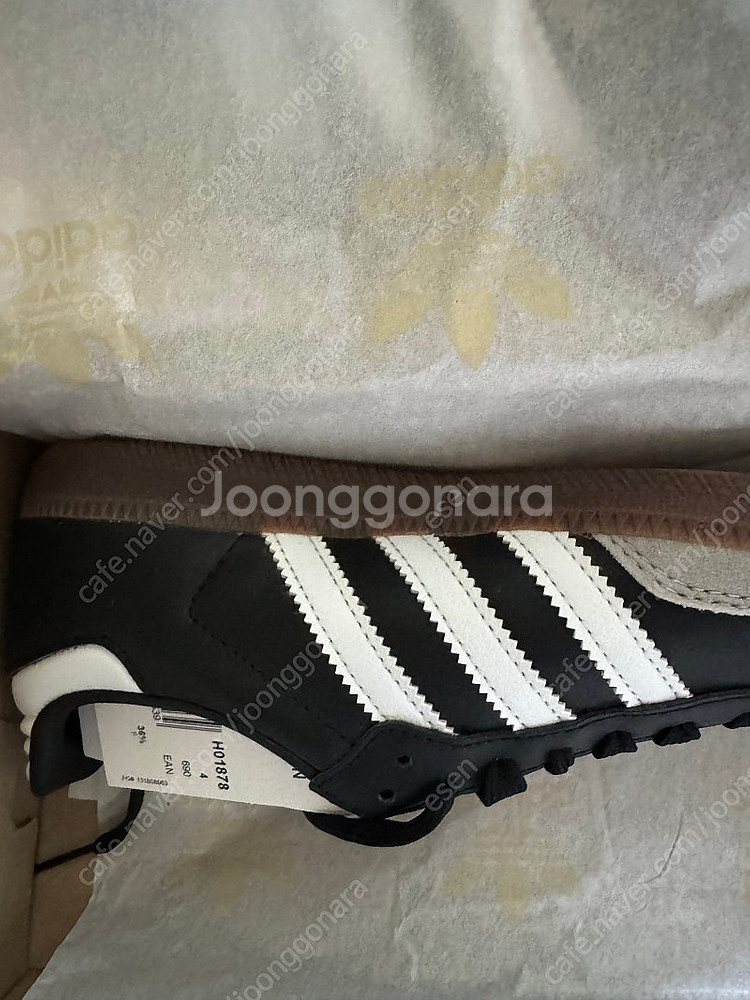 (225) 아디다스 삼바 비건 블랙--0