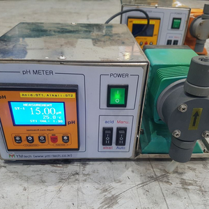 실험기기 pH ORP 미터기 펌프 정량펌프