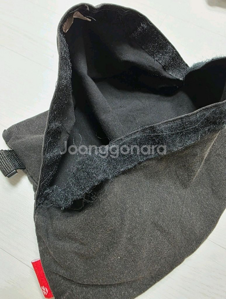 노스피크 캠핑 목쿠션 캠핑 베개 블랙 2개 (일괄)--7