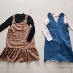 로엠걸즈 140ㅡ145사이즈 여아 원피스 두셋트팔아요