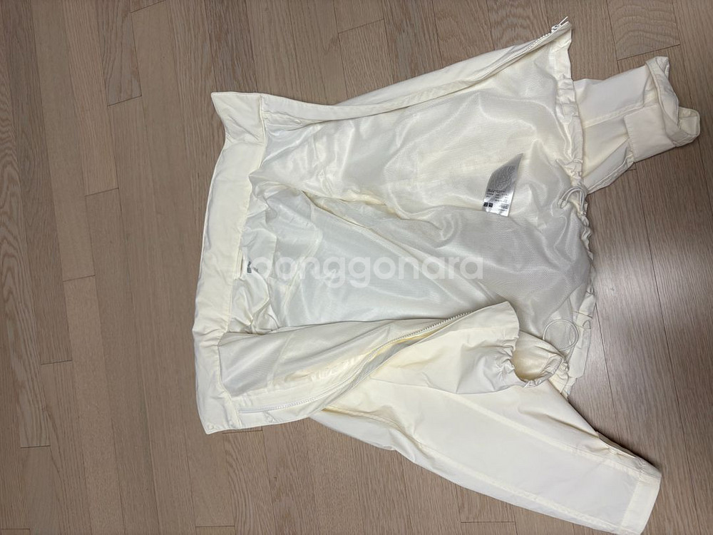 유니클로 윈드블럭 스탠드 블루종--3