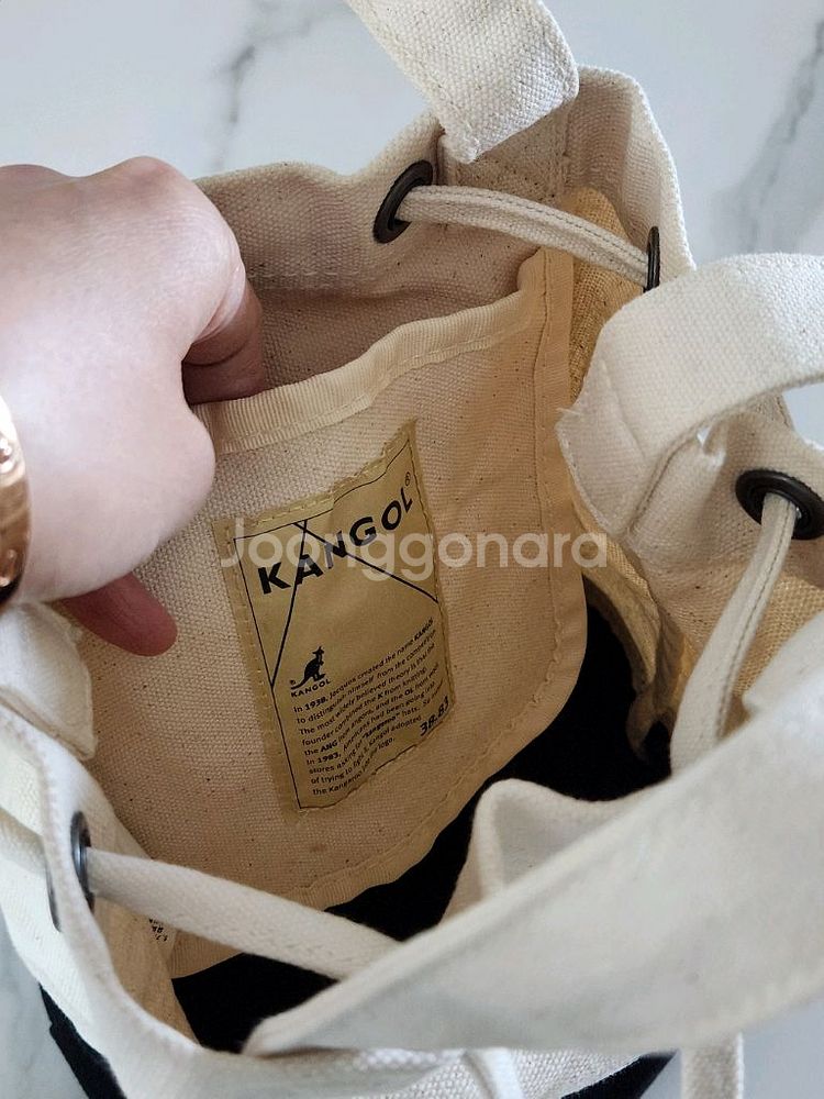 캉골 컨버스 버킷백 복조리백--5