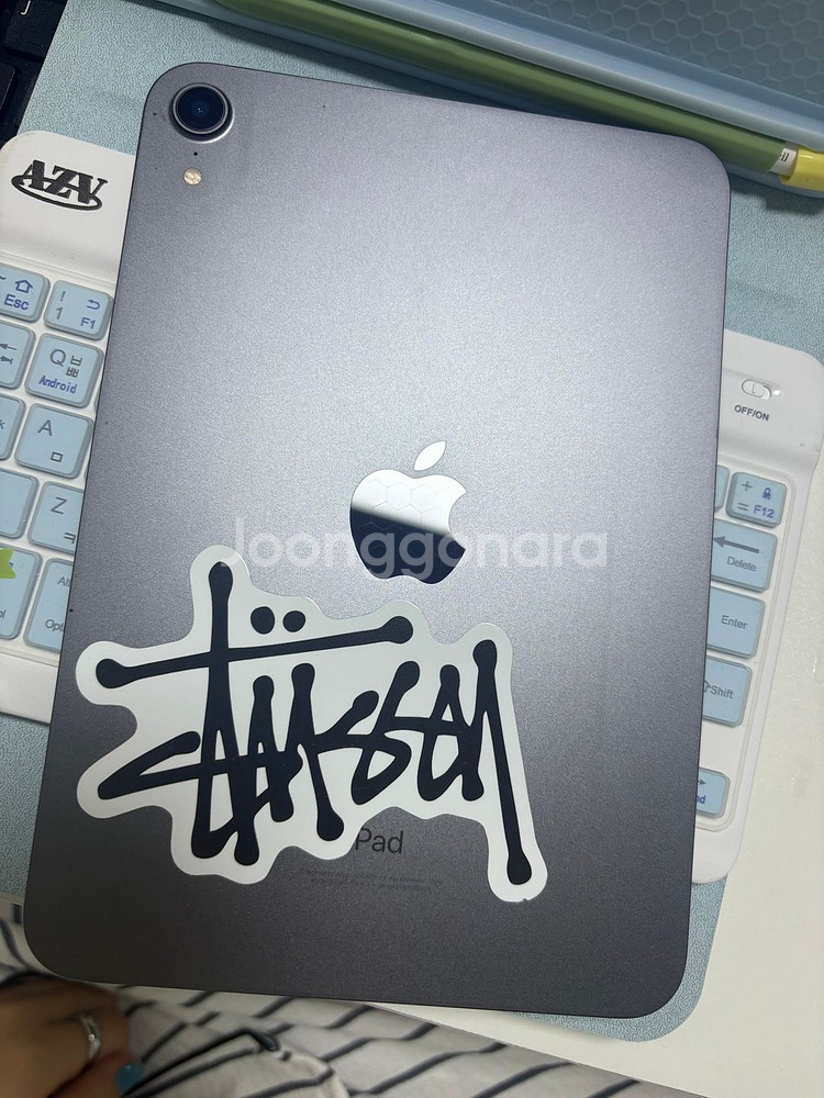 아이패드 미니 6+AZV 키보드+실크펜슬+펜슬커버--1