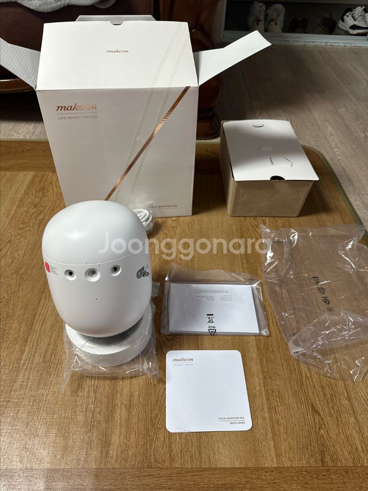 집에서 피부관리 메이크온 페이셜 부스팅스파--0