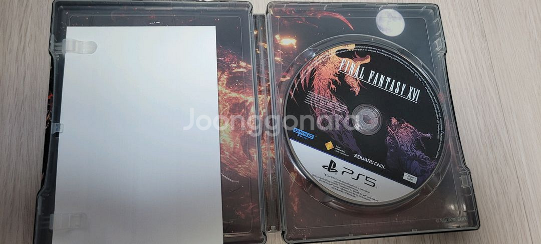 PS5 파판16 한정판 스틸북--1