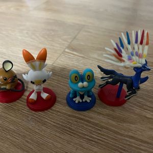 포켓몬 피규어 염버니 데덴네 개구마르개굴닌자 제르네아스