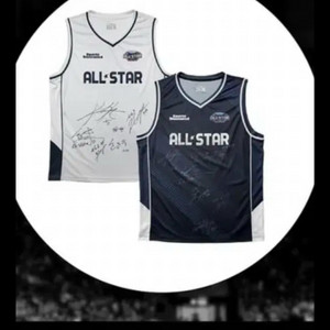 크블 덩크컨테스트 유니폼(박정웅, 조준희 등 친필)