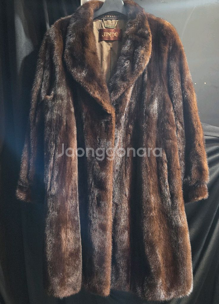 진도 모피 아메리칸 레전드 밍크코트--1