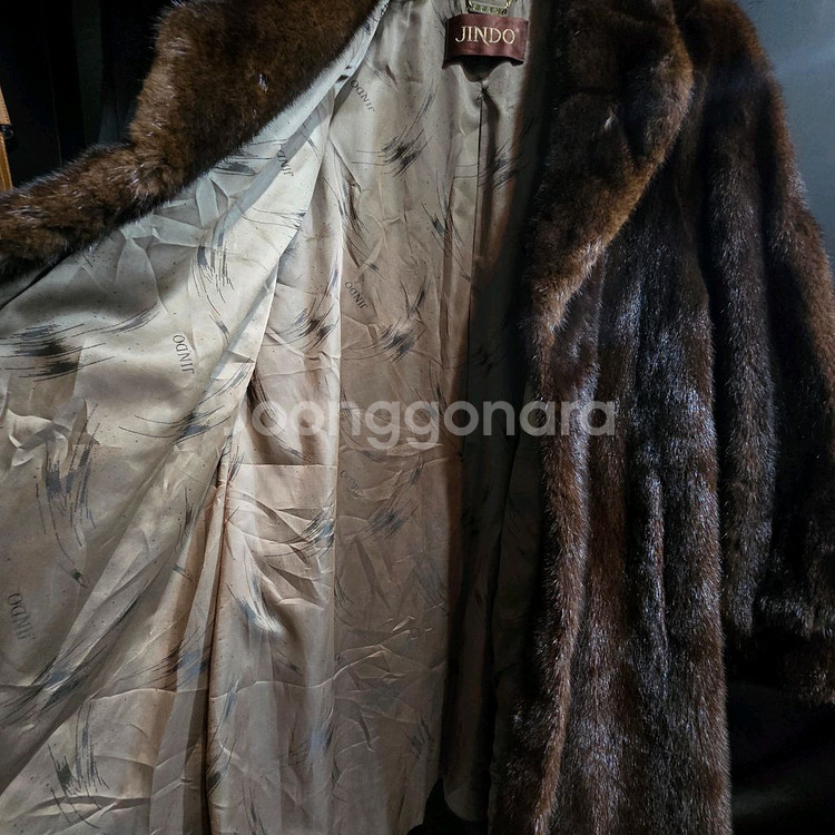 진도 모피 아메리칸 레전드 밍크코트--7