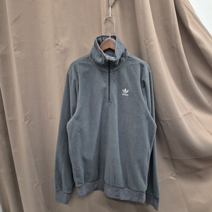 아디다스 하프집업 플리스 긴팔 M