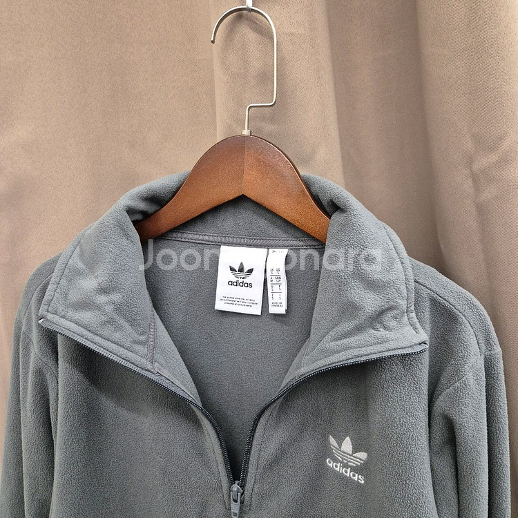 아디다스 하프집업 플리스 긴팔 M--1