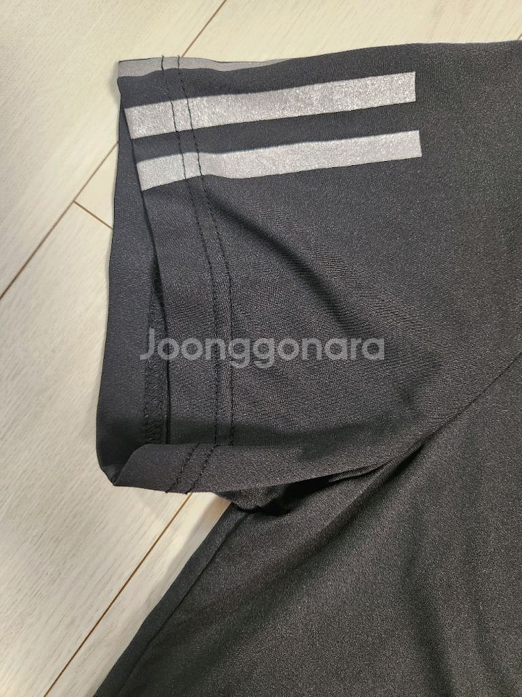 아디다스 기능성 반팔티 3S LOGO TEE 사이즈L(--3