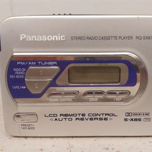 파나소닉(RQ-SX87V)-5 워크맨(카세트플레이어)