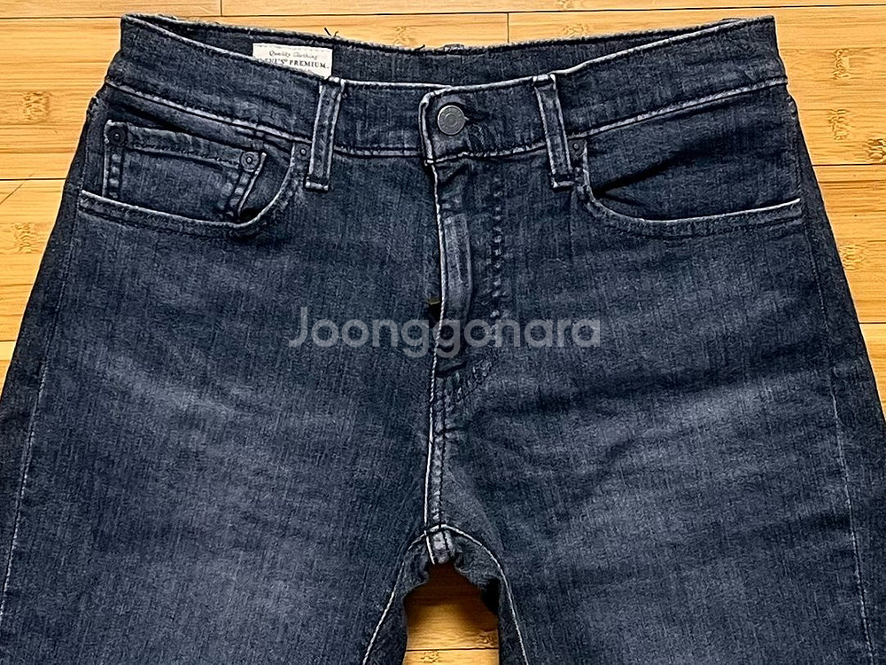 리바이스 511 빅E 블랙진 W32 L32--2