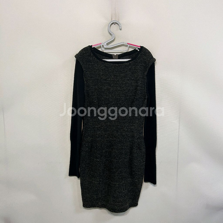한섬 타임 니트 원피스 F--0