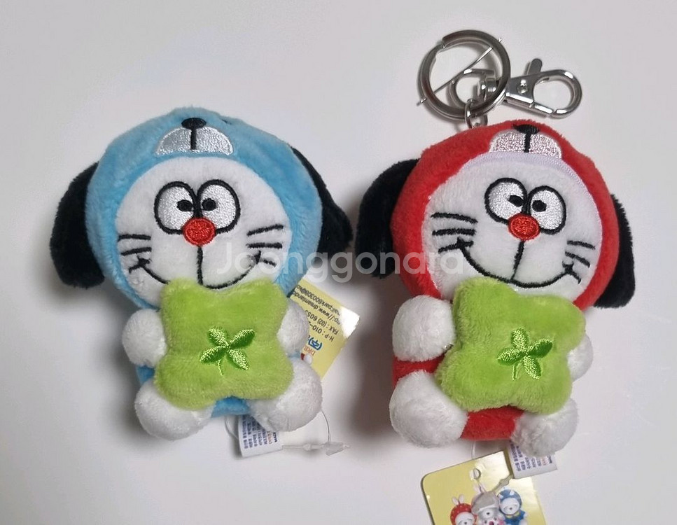 도라에몽 네잎클로버 키링 일괄--0