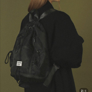 마스마룰즈 스트링백팩 블랙