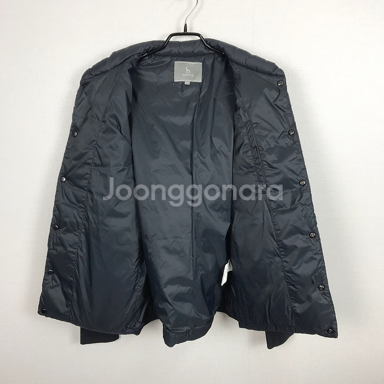 헤지스 구스다운 니트 패딩 점퍼 남성105--6