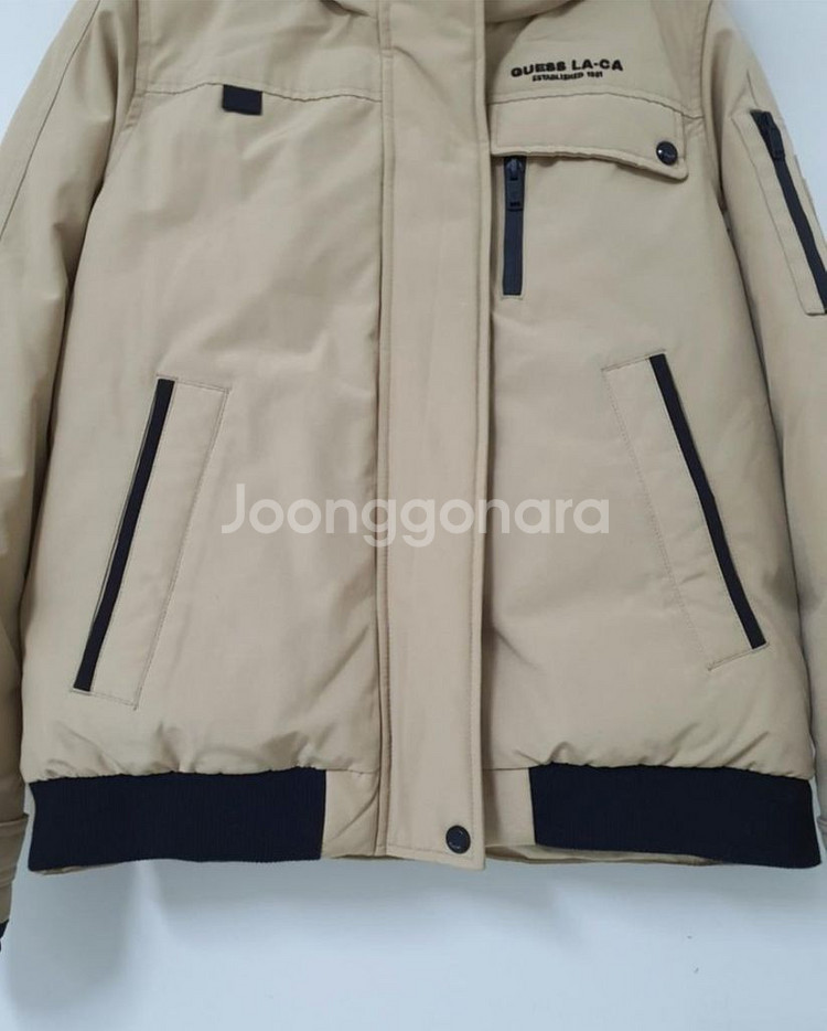 (새상품 55)GUESS 인퀼팅다운숏패딩ㅡ백화점정품--4