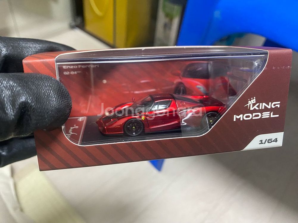 킹모델 1:64 엔초 페라리 팔아요~다이캐스트 미니카--4