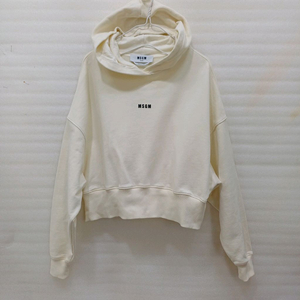 MSGM 크롭 후드 티 여성 XS S 훌륭 사랑봉봉