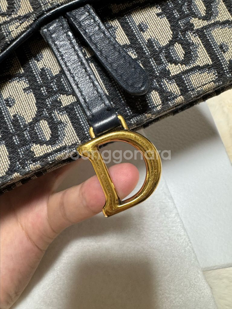 [새상품급/풀구성]디올 오블리크 벨트 파우치--3